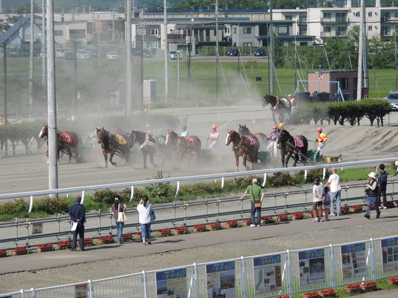 帯広市のばんえい競馬